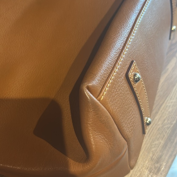 Dooney & Bourke Leather Convertible Shopper in Desert - Picture 8 of 9